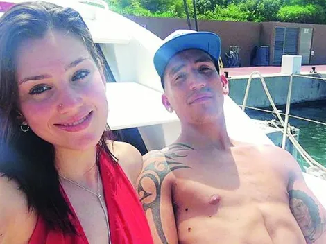 Lo acompaña siempre: la tierna historia de la novia de Centurión al verlo entrenar en San Luis