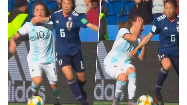 ¿Era para roja? Se abre la polémica en el duelo entre Argentina y Japón por la Copa Mundial Femenina