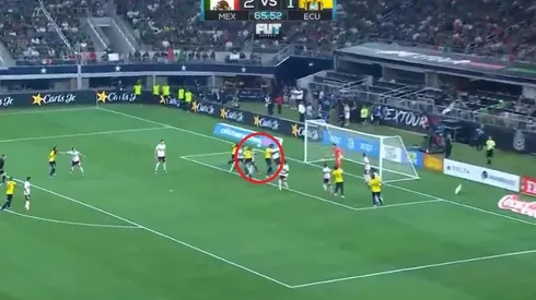 El cabezazo de Ayrton Preciado.