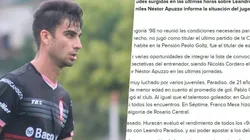 Paradiso y el comunicado de Huracán.