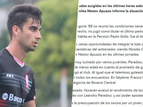 Huracán no le hizo contrato, sacó un comunicado humillándolo y él respondió con clase en Twitter