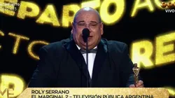 Roly Serrano ganó el premio a 'Mejor actor de reparto'.