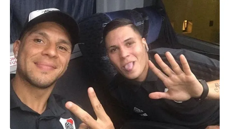 Enzo Pérez hizo estallar a los hinchas de River en Instagram: "El #ModoOso llegó a Las Vegas"