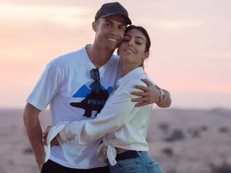 Cristiano Ronaldo Y Georgina Rodríguez: boca con boca y las manos en la Copa