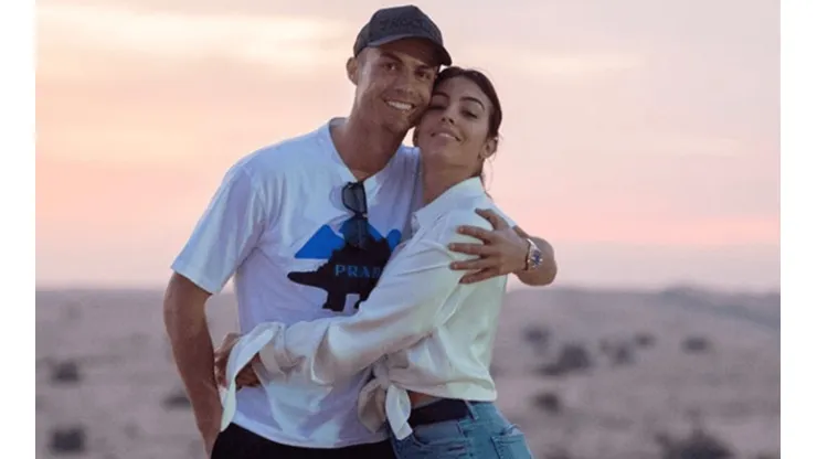 Cristiano Ronaldo Y Georgina Rodríguez: boca con boca y las manos en la Copa