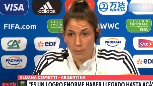 El aviso de Aldana, una defensora de la selección, para todos los argentinos antes del debut en el Mundial