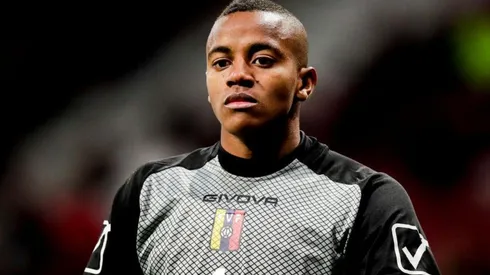 Wuilker Faríñez, arquero de Millonarios y la Selección de Venezuela.