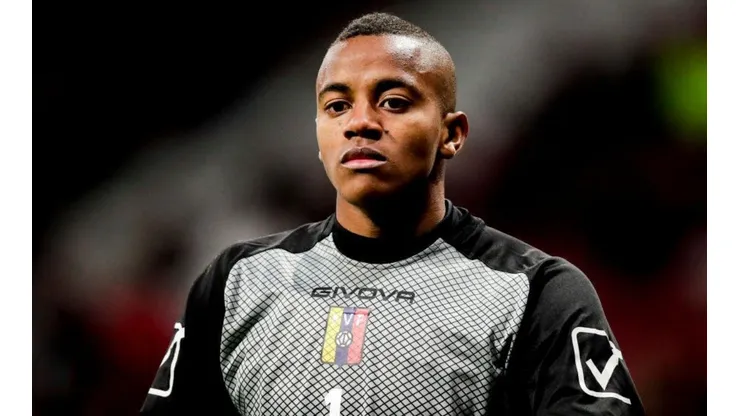 Wuilker Faríñez, arquero de Millonarios y la Selección de Venezuela.