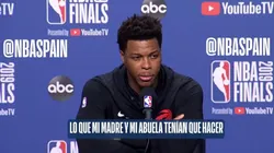 Le preguntaron lo que es presión para él y Kyle Lowry dio una verdadera lección de vida