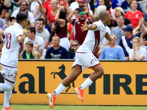 Estados Unidos dejó mucho que desear y Venezuela le ganó 3-0 con un show de Rondón