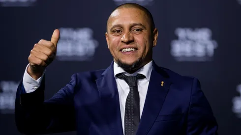 Roberto Carlos con su sonrisa inconfundible.