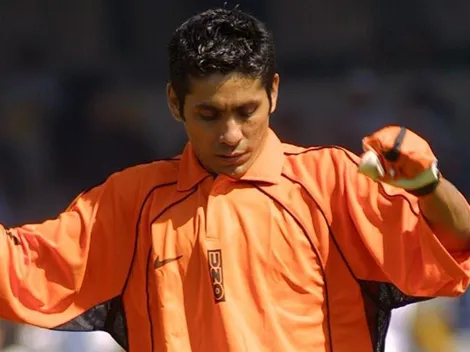 Crosas y De Nigris bromearon con Jorge Campos en el partido de Rafa Márquez