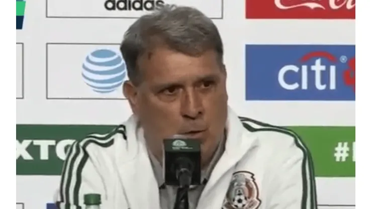 Martino, casi resignado: otra baja para México en la Copa Oro