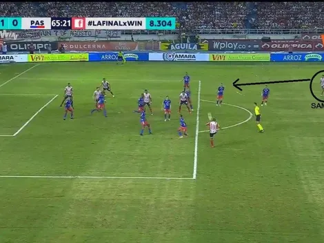 Tiembla el Metropolitano: ¡Fabián Sambueza puso el primero a favor de Junior!