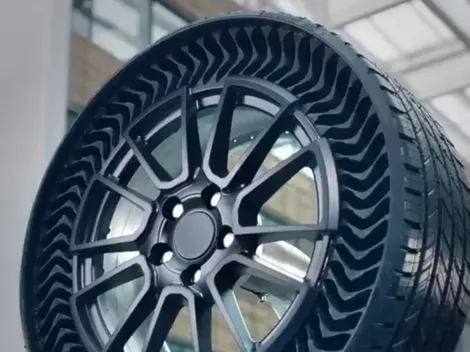 La solución más esperada: Michelin presentó el prototipo de una rueda para autos sin aire