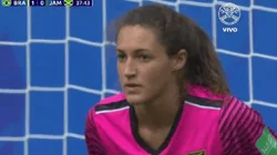 El penal contra Brasil que no olvidará jamás la arquera de Jamaica