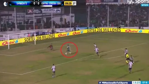 Insólito fallo de Nicolás Orsini.