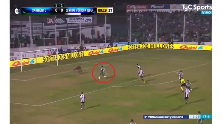 Insólito fallo de Nicolás Orsini.