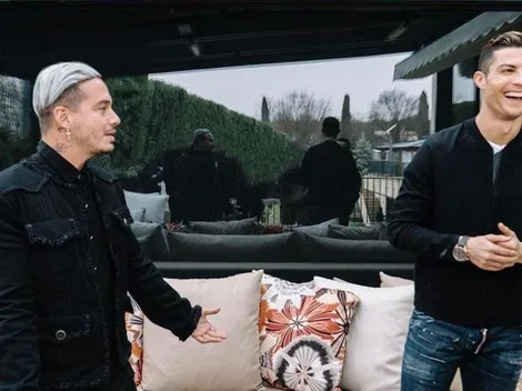 Cristiano Ronaldo rompió Instagram con sus historias en el concierto de J Balvin