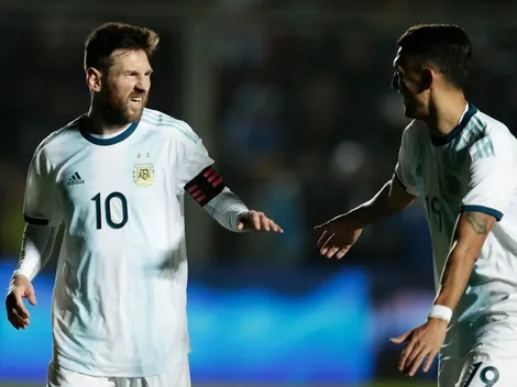 Matías Suárez: "Es un sueño formar delantera con Agüero y Messi"