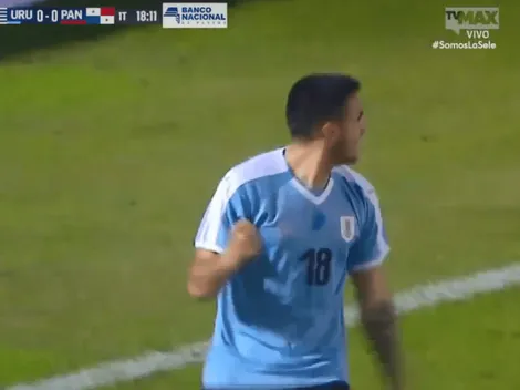 Descansá tranquilo, Suárez: Maxi Gómez tardó 18' en abrir el marcador para Uruguay