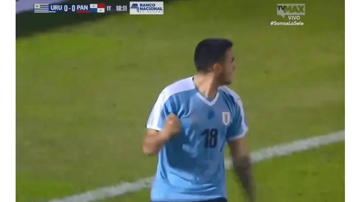 Descansá tranquilo, Suárez: Maxi Gómez tardó 18' en abrir el marcador para Uruguay