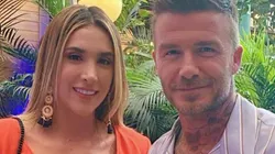 Daniela Ospina subió foto con Beckham en Instagram y le dijeron que ese era su hombre
