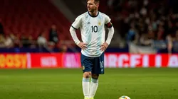 Lionel Messi con la Selección Argentina