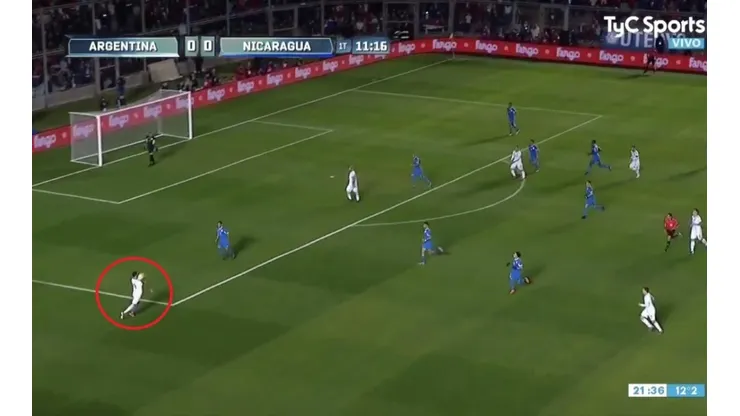El gran control de Matías Suárez.