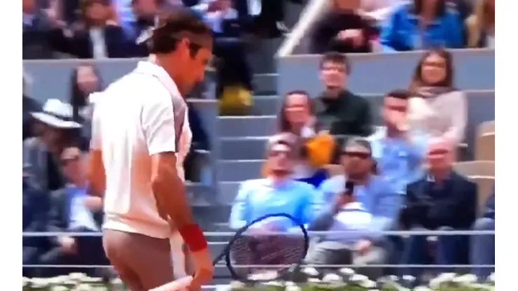 Foto de Roger Federer, jugador de tenis.