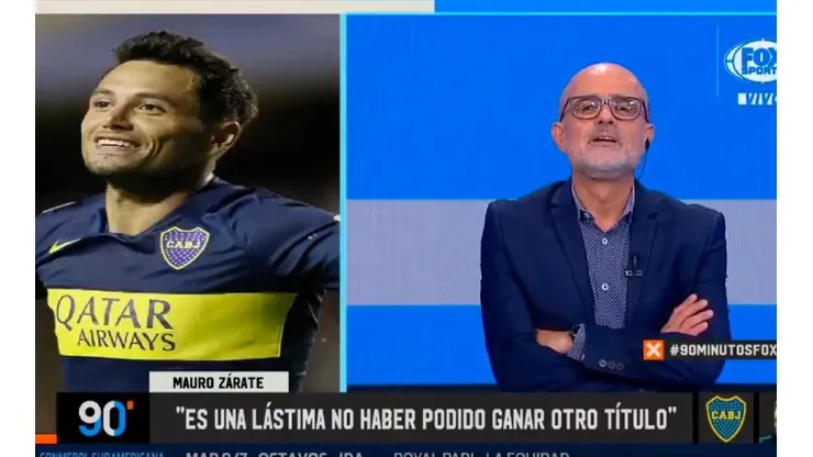 Zárate explicó sus palabras.