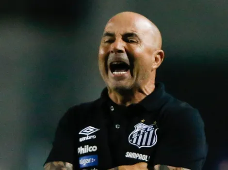 ¡Se volvió totalmente loco! Tras quedar eliminado de la Copa de Brasil, Sampaoli criticó a sus propios hinchas
