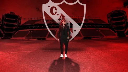 EL NUEVO DT. La foto con que Independiente oficializó a Beccacece.