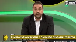 Daban por hecha su salida de River y hoy Distasio tiró que "está más cerca de caerse que de concretarse"