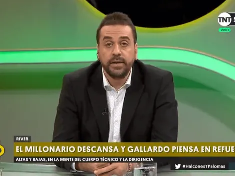 Daban por hecha su salida de River y hoy Distasio tiró que "está más cerca de caerse que de concretarse"
