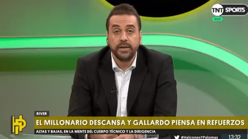 Daban por hecha su salida de River y hoy Distasio tiró que "está más cerca de caerse que de concretarse"