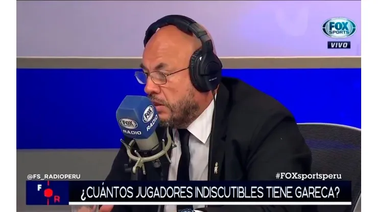 Peter Arévalo elogió a Luis Abram y agregó que en caso de mantenerse podrá ser titular