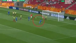 Inexplicable: Ucrania erró un gol insólito y perdonó a Colombia