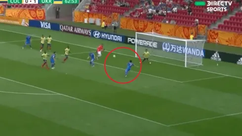 Inexplicable: Ucrania erró un gol insólito y perdonó a Colombia