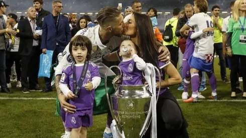 Ramos y su mujer.