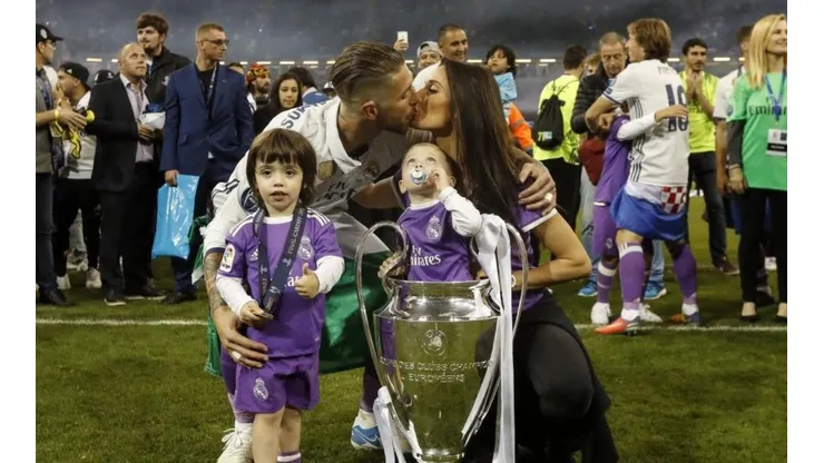 Ramos y su mujer.