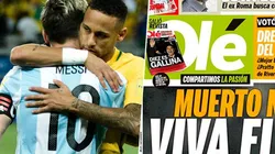 Neymar, gran amigo del 10 argentino, se queda afuera de la Copa América.