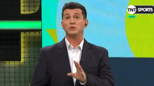 Foto de Hernán Castillo, periodista de TNT Sports.