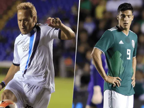 Luis Hernández niguneó a Raúl Jiménez