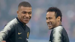 Neymar y Mbappé en el PSG.