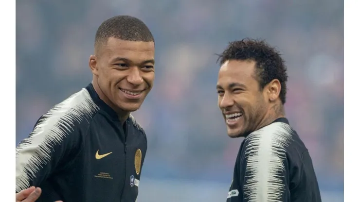 Neymar y Mbappé en el PSG.