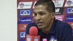 La frase que no le perdonan a Alexis García los hinchas del Junior y se la están recordando