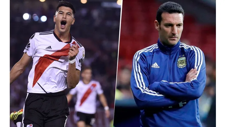 Exequiel Palacios contó qué le dijo Scaloni después de quedar afuera de la Selección Argentina
