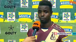 Marco Pérez tras la eliminación Deportes Tolima en los cuadrangulares del FPC.