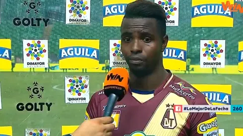 Marco Pérez tras la eliminación Deportes Tolima en los cuadrangulares del FPC.